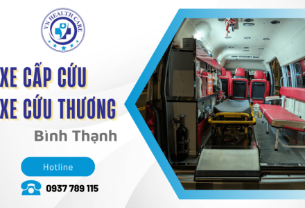 Dịch vụ xe cấp cứu, xe cứu thương Bình Thạnh uy tín và nhanh chóng