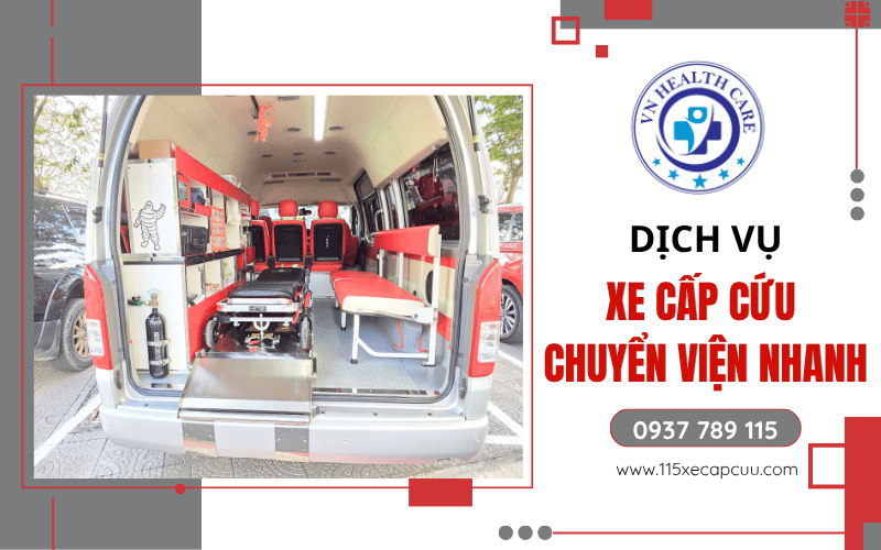 dịch vụ xe cấp cứu chuyển viện