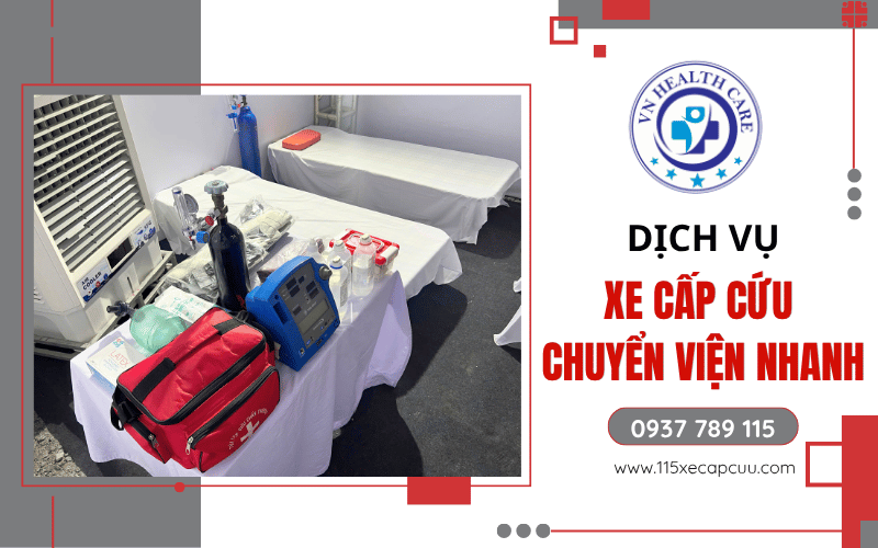 dịch vụ xe cấp cứu chuyển viện
