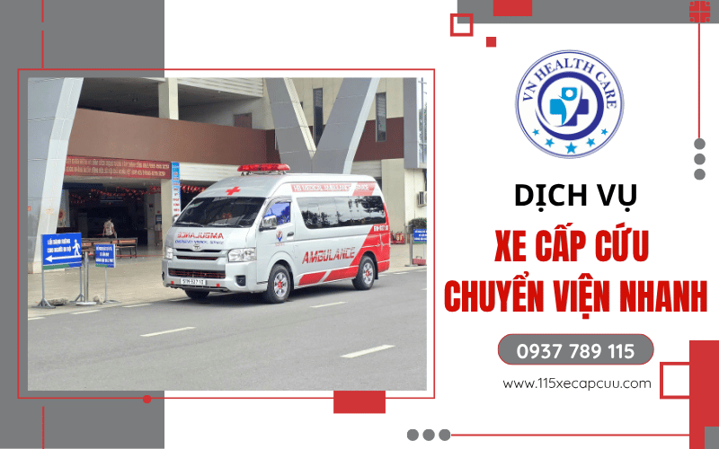 dịch vụ xe cấp cứu chuyển viện