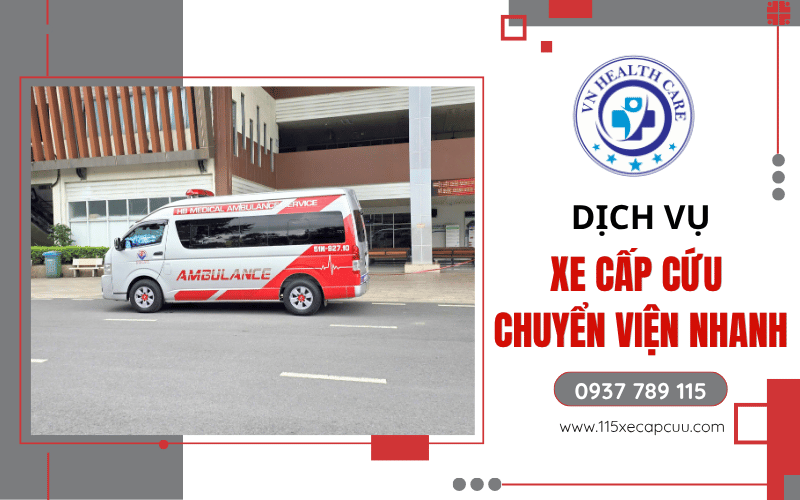 dịch vụ xe cấp cứu chuyển viện