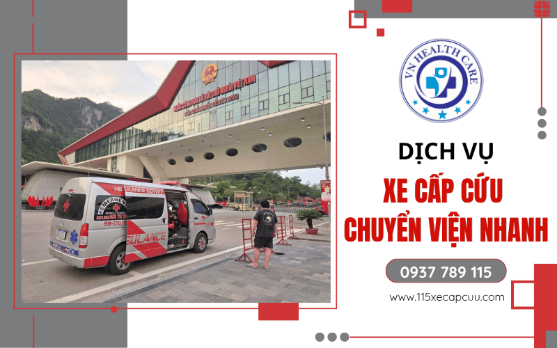 dịch vụ xe cấp cứu chuyển viện