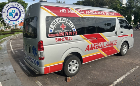 Gọi xe cấp cứu từ Ninh Thuận - Phan Rang đi TPHCM và ngược lại tại VN Health Care